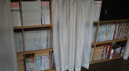 合板コンパネを利用した収納棚